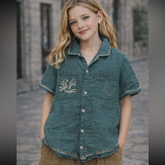 apolina 5-7y Apolinaアポリナ MILA ROMPER - BRACKEN 5-7Y Apolina